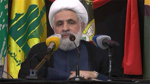 El vicesecretario general de Hezbolá, Sheij Naim Qassem